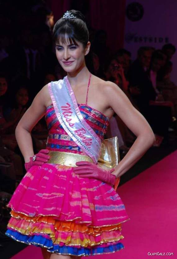 Gorgeous Barbie Doll Katrina Kaif on the Ramp