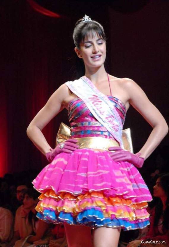 Gorgeous Barbie Doll Katrina Kaif on the Ramp