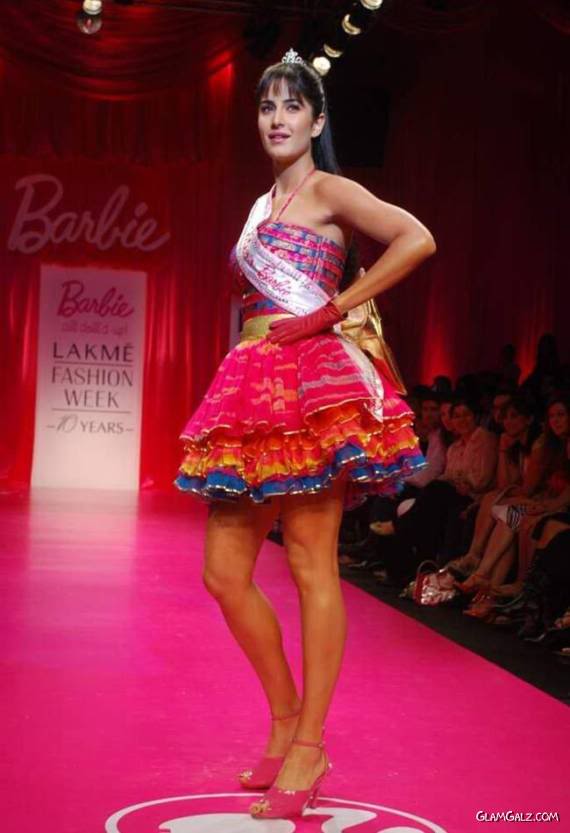 Gorgeous Barbie Doll Katrina Kaif on the Ramp