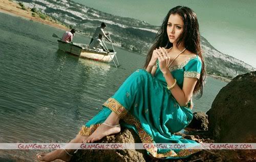 Cute Nila in Traditional Indian Dress