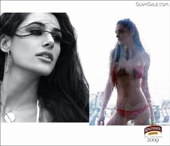 Click to Enlarge - Making of Kingfisher Calender 2009