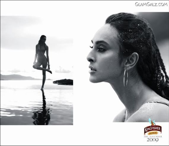 Click to Enlarge - Making of Kingfisher Calender 2009