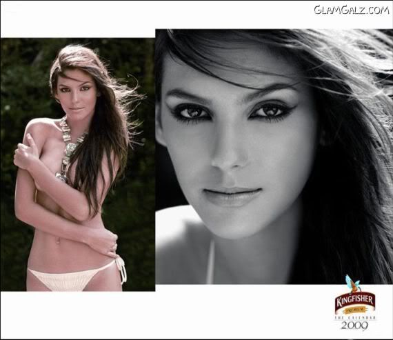 Click to Enlarge - Making of Kingfisher Calender 2009