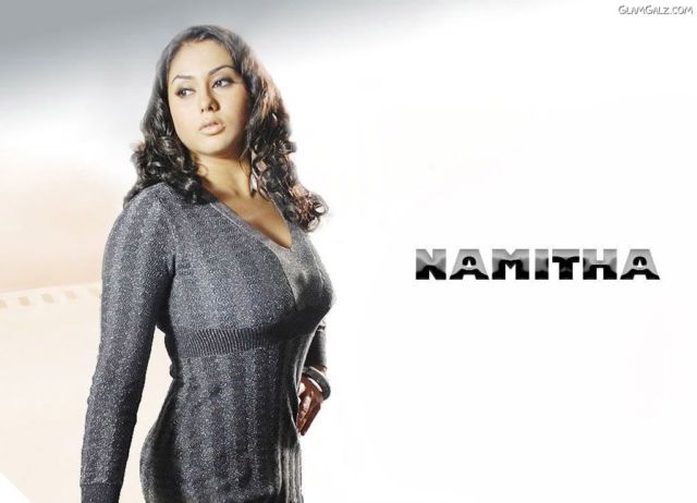 Click to Enlarge - Tollywood Beauty Namitha Wallpapers