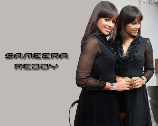 Click to Enlarge - Pretty Sameera Reddy Wallpapers
